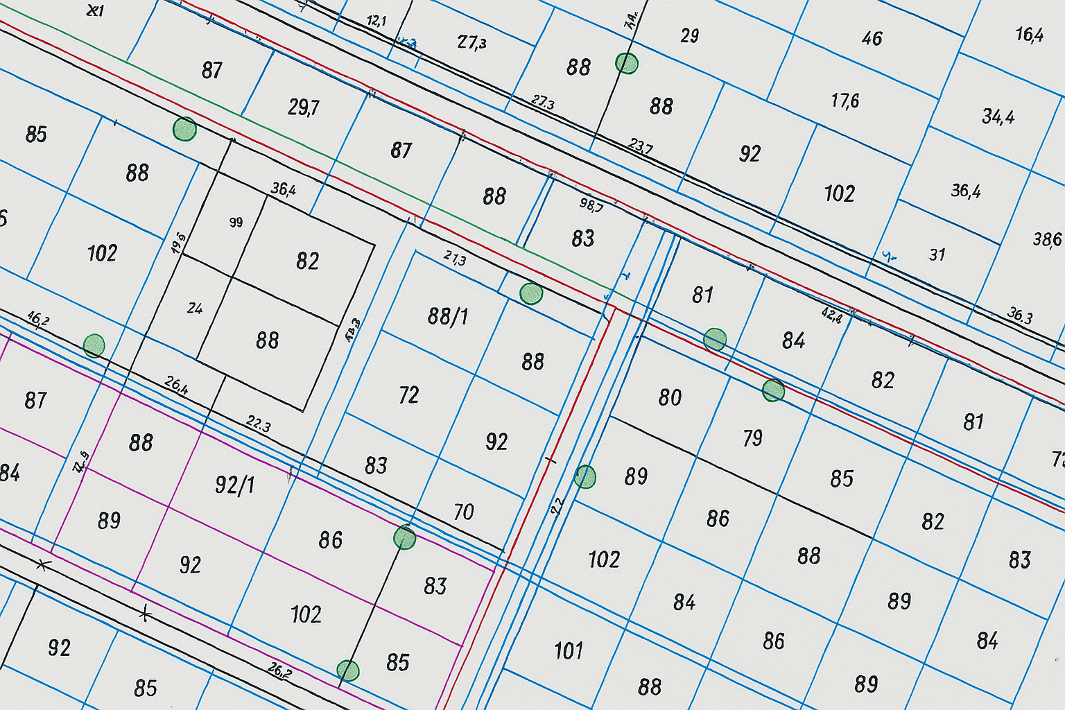 Opracowania kartograficzne w procesach planowania przestrzennego