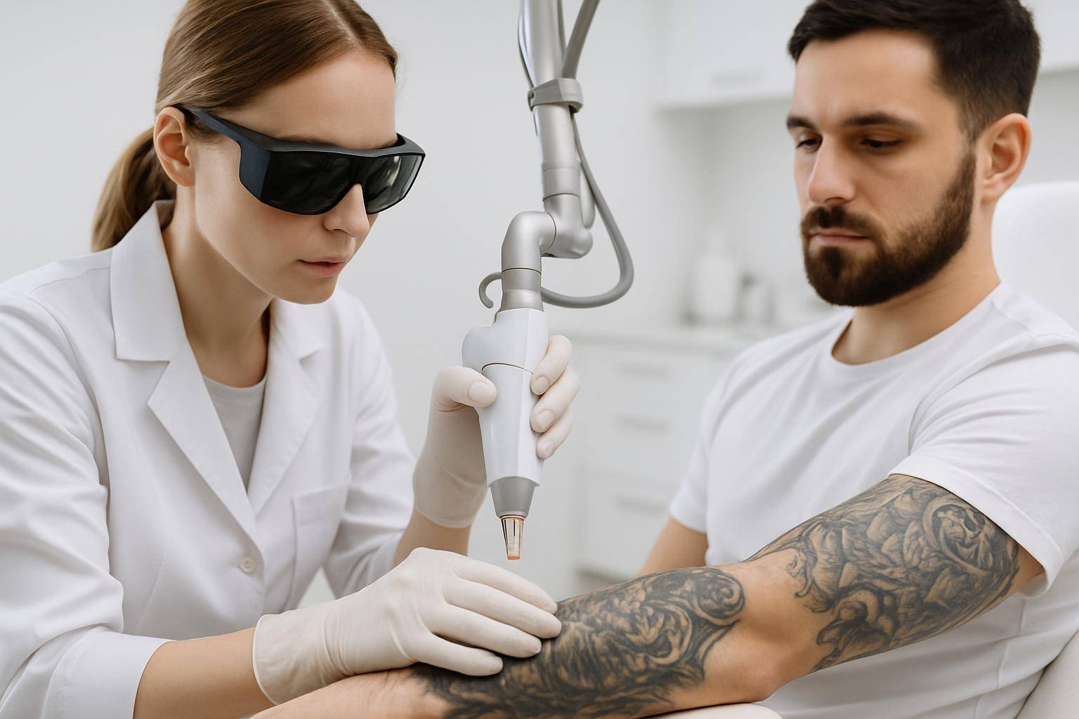 Jak działa laserowe usuwanie tatuażu?